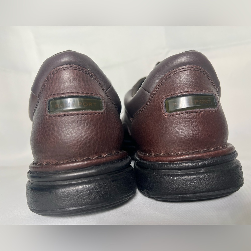 Rockport - Men’s Ridgefield Eureka Lace-Up Brown Shoes Size:8.5 Brand New No Box - Picture 6 of 11
